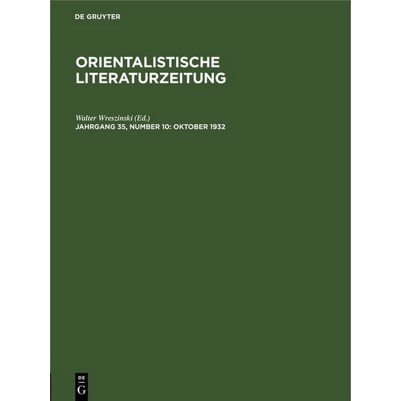 Oktober 1932 (Hardcover)