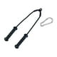 thumbnail image 1 of Accesorio para tirar hacia abajo de tríceps, cuerda para tirar hacia abajo en la parte trasera, para culturismo en casa Negro, 1 of 8