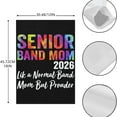 thumbnail image 3 of Senior Band Mom 2026 Inspirational Yard Banner for Supportive Parents and Proud Graduates, 3 of 5