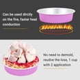 thumbnail image 3 of Mini Ramekins with Lids oz Disposable Aluminum Foil Cake Baking Tins Pans Creme Brulee Tart Pie Tins Silver Small Individual Round Containers Oven for Baking, 3 of 6