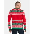 thumbnail image 3 of Men's Golfing Santa Ugly Christmas Sweater from Holiday Time, Midweight, Sizes M-2XL, 3 of 5