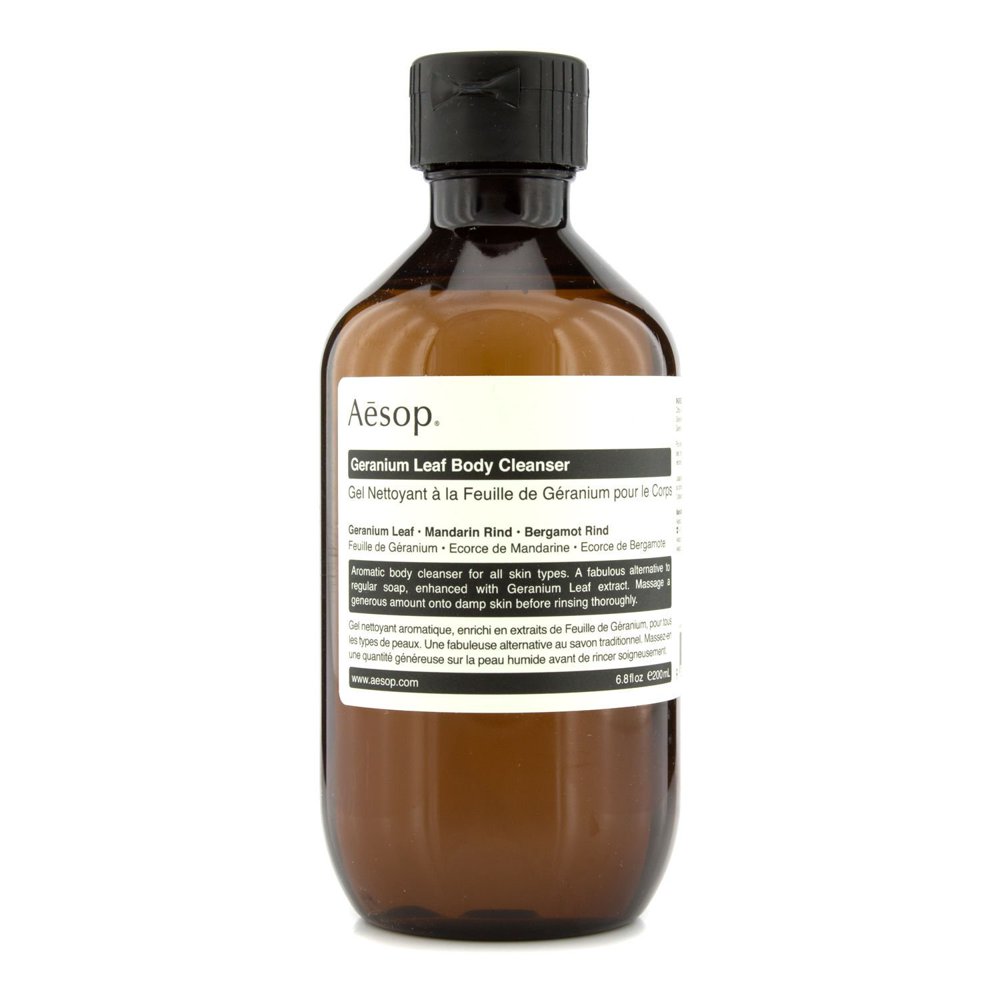 Aesop Geranium Leaf Body Cleanser, 7.2 Ounce
