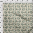 thumbnail image 3 of oneOone Silk Tabby Light Brown Fabric Asian Floral Block Sewing Craft Projects Fabric Prints By Yard 42 Inch Wide, 3 of 4