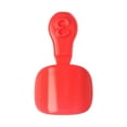 thumbnail image 2 of KISS imPRESS Color Press-On Pedicure Fake Toenails, Short, Square, Deep Red, 33 Ct., 2 of 5