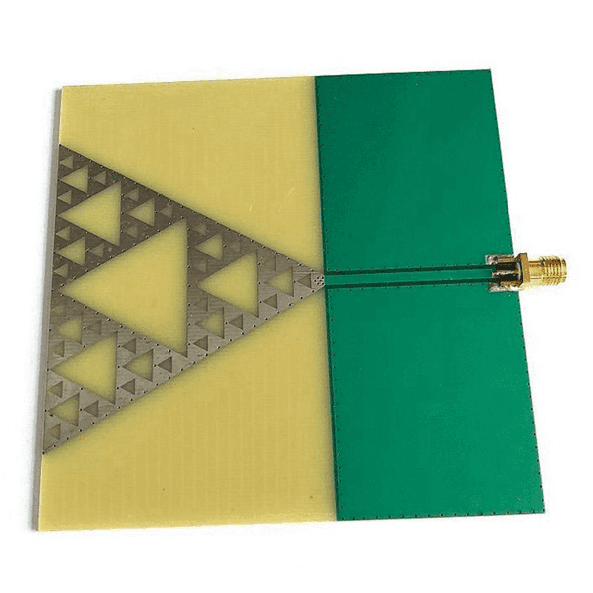 RF UWB Antenna, RF Amplifier, Fractal Antenna, SMA