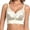 Beige, variant on Lace Patchwork Push Up Racerback Bra for Home and Leisure Comfort Fit Seamless Wirefree Design, M, Black