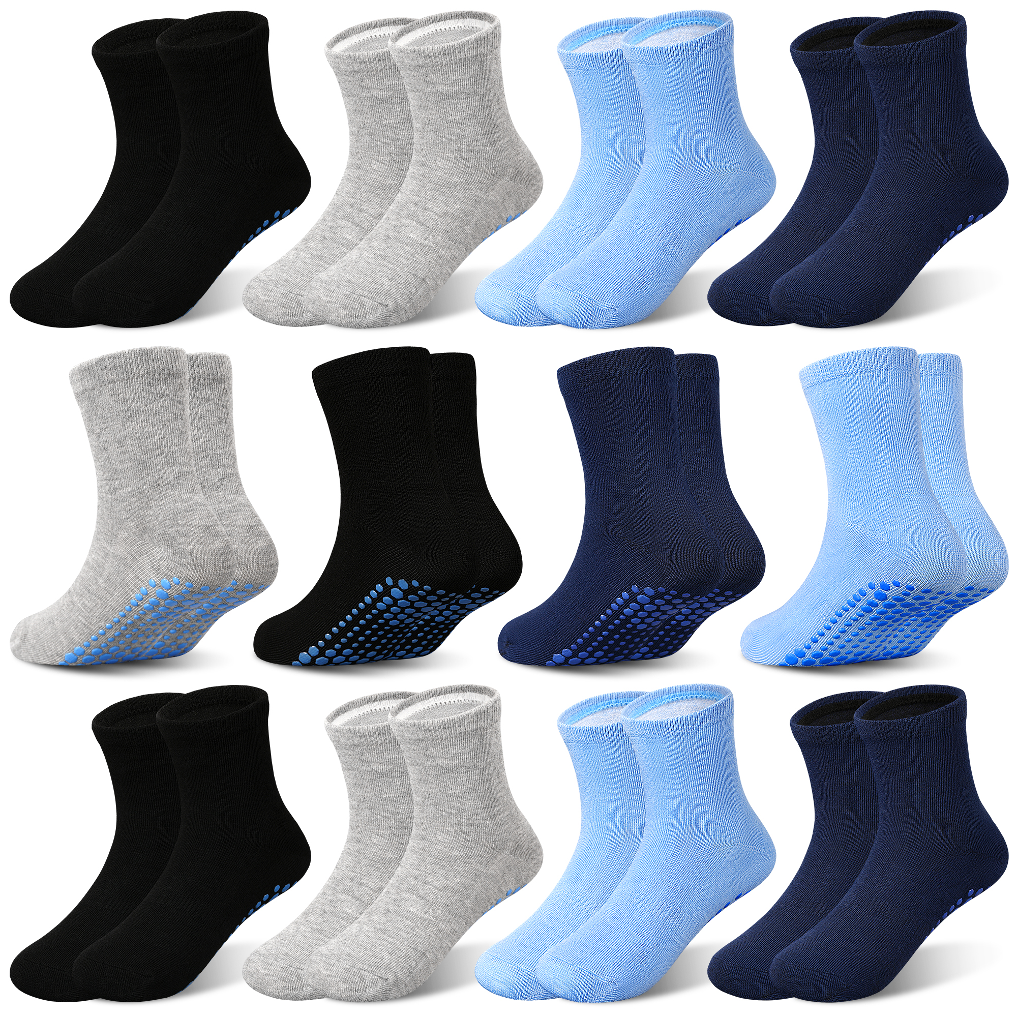 Skibeaut Non-Slip Grip Socks 12-Pair Pack photo 1