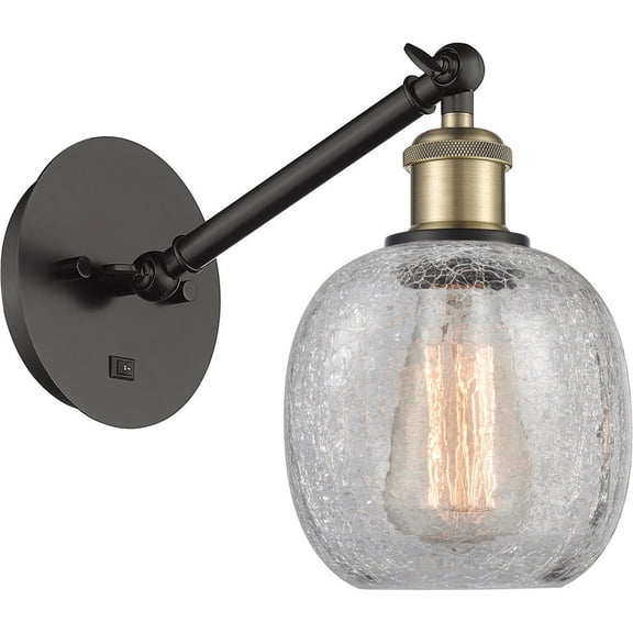 Innovations Lighting - Belfast - 1 Light Wall Sconce In Industrial Style-11.38