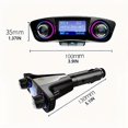 thumbnail image 5 of compatible 1pc Car FM Transmitter, MP3 Player Adapter, Phone Tool, Car Charger_Perfect Gift, 5 of 5