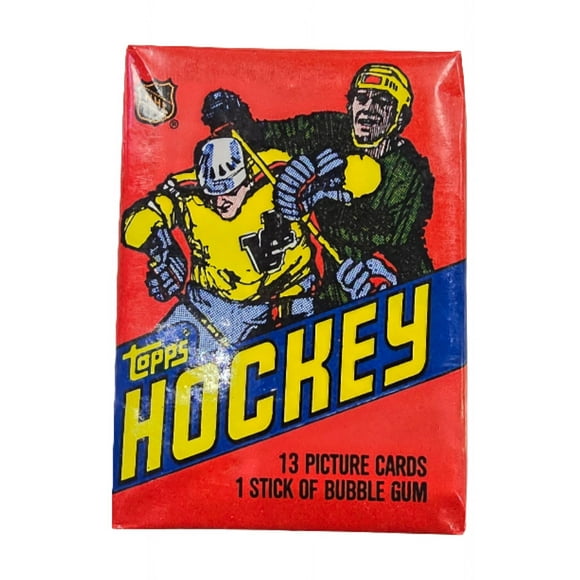 1981/82 Topps Hockey Cards Unopened Wax Pack