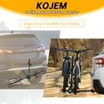 thumbnail image 6 of Kojem 2 Electric Bike Rack Hitch Mount Universal for Trucks SUVs Minivans with 2" Hitch Receiver Platform Style, 6 of 17
