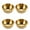 Gold, variant on Duslogis 4Pcs Mini Stainless Steel Dipping Sauce Dishes, Round Seasoning Dishes, Sushi Dipping Bowl, Appetizer Plates, Gold 3.3 inch x 1.1 inch x 2 inch