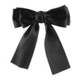 thumbnail image 4 of Lazos para el pelo con cinta, tocado, pinzas de , horquilla, lazo , pasador francés, lazo, pinza para el pelo para fiesta, cumpleaños , negro, 4 of 10