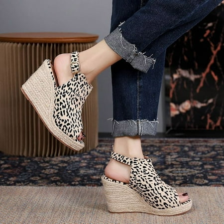 

Vedolay Sandals for Summer Wedge Sandals for Women Dressy Summer Elastic Ankle Strap Comfortable Walking Shoes Beige 7