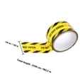 thumbnail image 2 of CRAFTHROU 2 Rolls of High Visibility Safety Warning Tape BOPP for Effective Warning during Party, 2 of 8