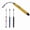 Gold, variant on Extra Long Electric Lighter, USB Rechargeable Candle Lighter, Reusable Electric Lighter with Charger for Indoor and Outdoor, Camping Essential for Men and Women