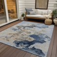 thumbnail image 4 of Dalyn Rugs Machine Washable Indoor/Outdoor Chantille Denim 10' x 14' Rug, 4 of 9