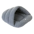 thumbnail image 3 of Bed | Cat Sleeping Warm Bed In Winter Semi Covered Soft Cat Hole Portable Puppy Hole Bed Foldable And Comfortable Bed For Cats And Rabbits., 3 of 5