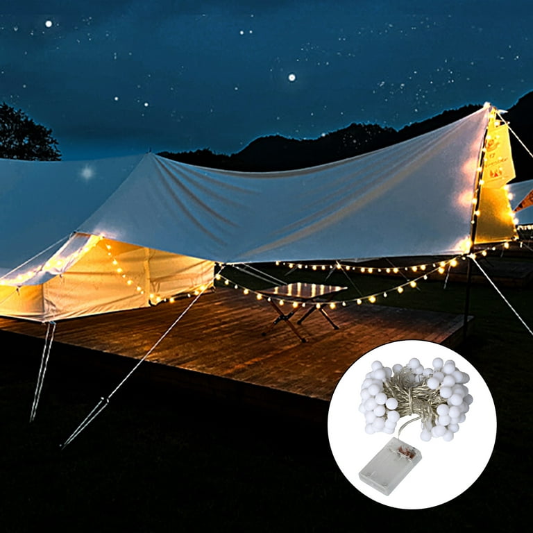 Outdoor Camping Lights String, Camping Tent String Lights