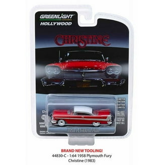 Christine 1958 Plymouth Fury (Red Chrome Version) 1/64 Scale Auto