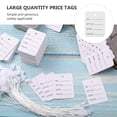thumbnail image 2 of SHISUYAN 1000pcs Jewelry Commodity Clothing Price Tags Hanging Tags Certificate Labels, 2 of 8