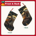 thumbnail image 2 of Lsque Adorable Otter Pair Hug Pattern 18 Inch Christmas Stockings, Festive Holiday Stocking for Christmas Decorations Holiday Decor, 2 of 8