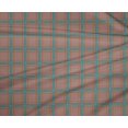 thumbnail image 4 of oneOone Polyester Lycra Fabric Tartan Check Decor Fabric Printed BTY 56 Inch Wide, 4 of 4