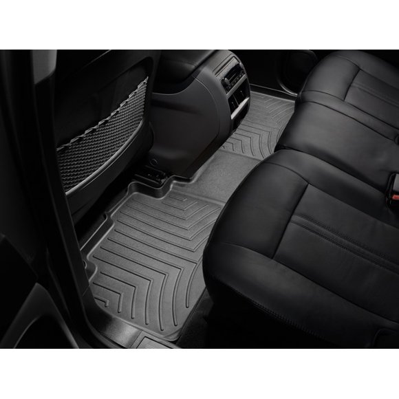 Fits 2010-2016 Cadillac SRX Weathertech Floor Liner 442782 FloorLiner; Molded Fit; Black; Thermoplastic Polyolefin TPO Vacuum Formed Material; 1 Piece