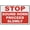Warning Sign 2, variant on Stop Sound Horn Proceed Slowly Sign 8"x12", Aluminum Tin Warning Signs for Home Outdoor Garden, Durable Traffic Sign for Driveway