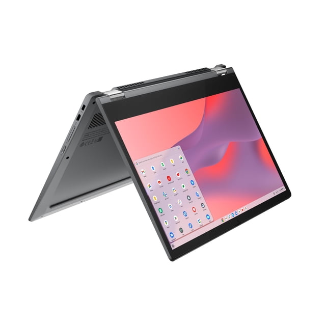Lenovo - 2022 - Flex 5 - Portátil Chromebook 2 en 1 - Intel Celeron N5205U - Pantalla táctil FHD de 13,3" - 4 GB de RAM - 64 GB de memoria - Gráficos UHD - Chrome OS