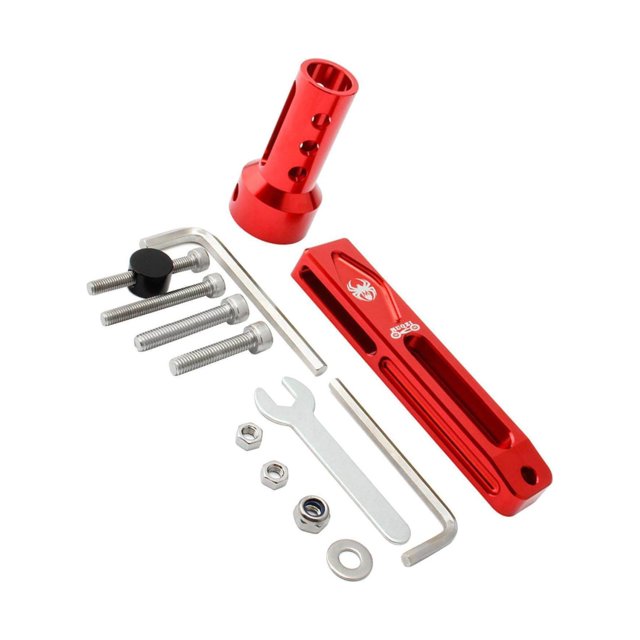 Adaptateur de Frein en V vers C, Conversion de Frein, Adaptateur de Frein, Accessoires de Modification, Convertisseur, Rallonge de Porte-Bagages, Vélo de Route Pliant, Rouge