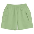 thumbnail image 6 of ibiyuan Women'S 2 Piece Outfits Women's Casual Spring Fashion Set Long Sleeve Shirt and High Waist Drawstring Shorts Solid Two Piece Outfit, 6 of 6