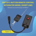 thumbnail image 5 of AC 90-240V Portable 3 Pins Wireless Remote Receiver for Smoke Machine DJ Stage Receiver Fog 400W 500W 900W 1500W C, 5 of 5