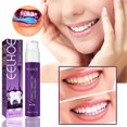 thumbnail image 1 of V34 Colour Corrector Teeth Whitening Sensitive Purple Toothpaste Gel Tooth Oral Hygiene Care 50ml, 1 of 5