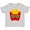 AC-Heather Grey, variant on French Fries Funny Fry Lover Boys or Girls Toddler T-Shirt