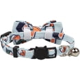 thumbnail image 2 of HLONK Collier pour Chat avec Clochette Nœud Papillon Boucle de Sécurité Chaton Chiot 7-11 Po Mobile Réglable, 2 of 5