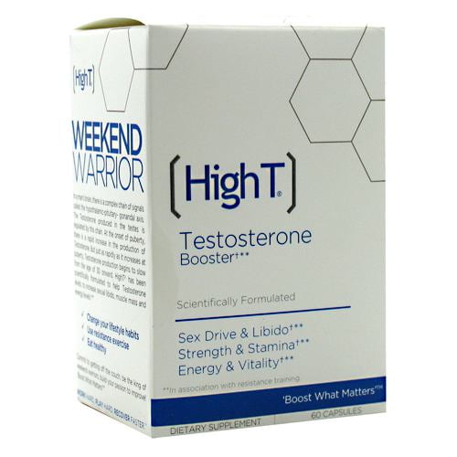 High T Natural Testosterone Booster - 60 Capsules