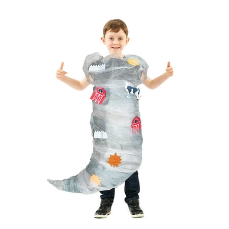 Tornado Costume For Children And Teenagers One Size Fits Most