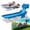 BLUE/CYANSTRIPES, variant on WEJOY Beach Lounge Chair, Tanning Chairs for Adult with Face & Arm Hole, 5-Position Face Down Outdoor Folding Chaise, Portable Folding Beach Chaise, Camping Chair