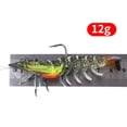 thumbnail image 5 of Camarón falso cebo suave Artificial de 90mm con gancho accesorio de pesca luminoso 3 uds., 5 of 5