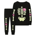 thumbnail image 1 of Pyjamas de Famille d'Halloween pour Filles Tout-Petits Ensembles Assortis Rose 18-24M, 1 of 6