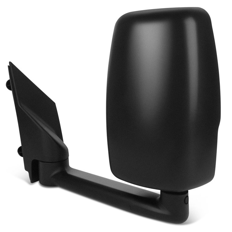 CCIYU Black Left and Right Side View Mirror Manual Folding Manual Operated  Non-Heated Fits for 2003-2011 For Chevy Express 1500/2500/3500 For GMC