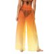 thumbnail image 4 of Pincandy Women's Cover Up Pants Sheer Sarong Coverups Summer Boho Beach Pant Elastic Waist Palazzo Cover Up Pants, 4 of 7