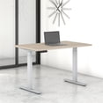 thumbnail image 2 of Bush Business Furniture M6S4830SOSK 48 x 30 in. 60 Series Height Adjustable Standing Desk, Sand Oak, 2 of 6