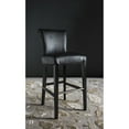 thumbnail image 2 of SAFAVIEH Seth Bar Stool Black, 2 of 7