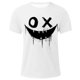 thumbnail image 4 of Blusas y camisas de manga corta con cuello redondo para hombre, blusas casuales de verano a la moda con cuello redondo y estampado para hombre., 4 of 4