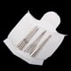 thumbnail image 2 of Juego de 10 agujas para de coser, acero, plata, utilizadas para coser juguetes de peluche, reparación, bricolaje de ropa, también apto para herramientas de costura, accesorios de Soledad aguja de la máquina de coser, 2 of 10