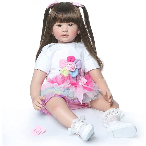 Zero Pam Reborn Toddler Doll Girl 24 inch 60 cm Toddler Size Soft Body