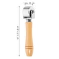 thumbnail image 2 of RENACLIPY Pressing Tool Seam Roller for Craft 1Set Goods Chocolate Color, 2 of 8