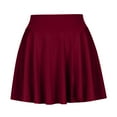 thumbnail image 6 of Womens Tennis Golf Skirt, Pleated Athletic Skirts with Shorts High Waisted Flowy Mini Skort for Workout Sports Maxi Skirt Set Wine XL, 6 of 6